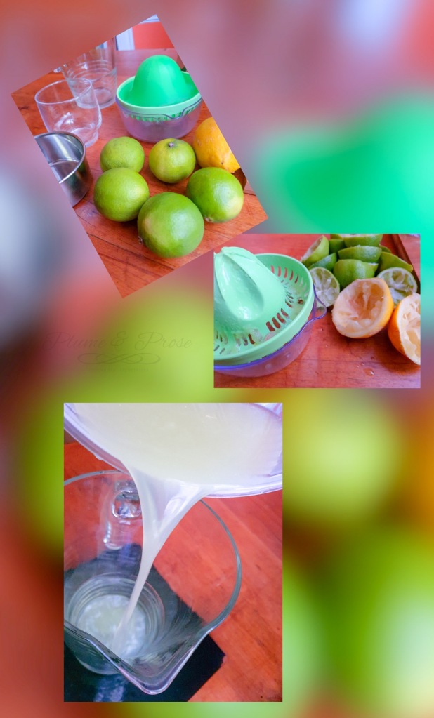 Préparation de la citronnade des Bahamas