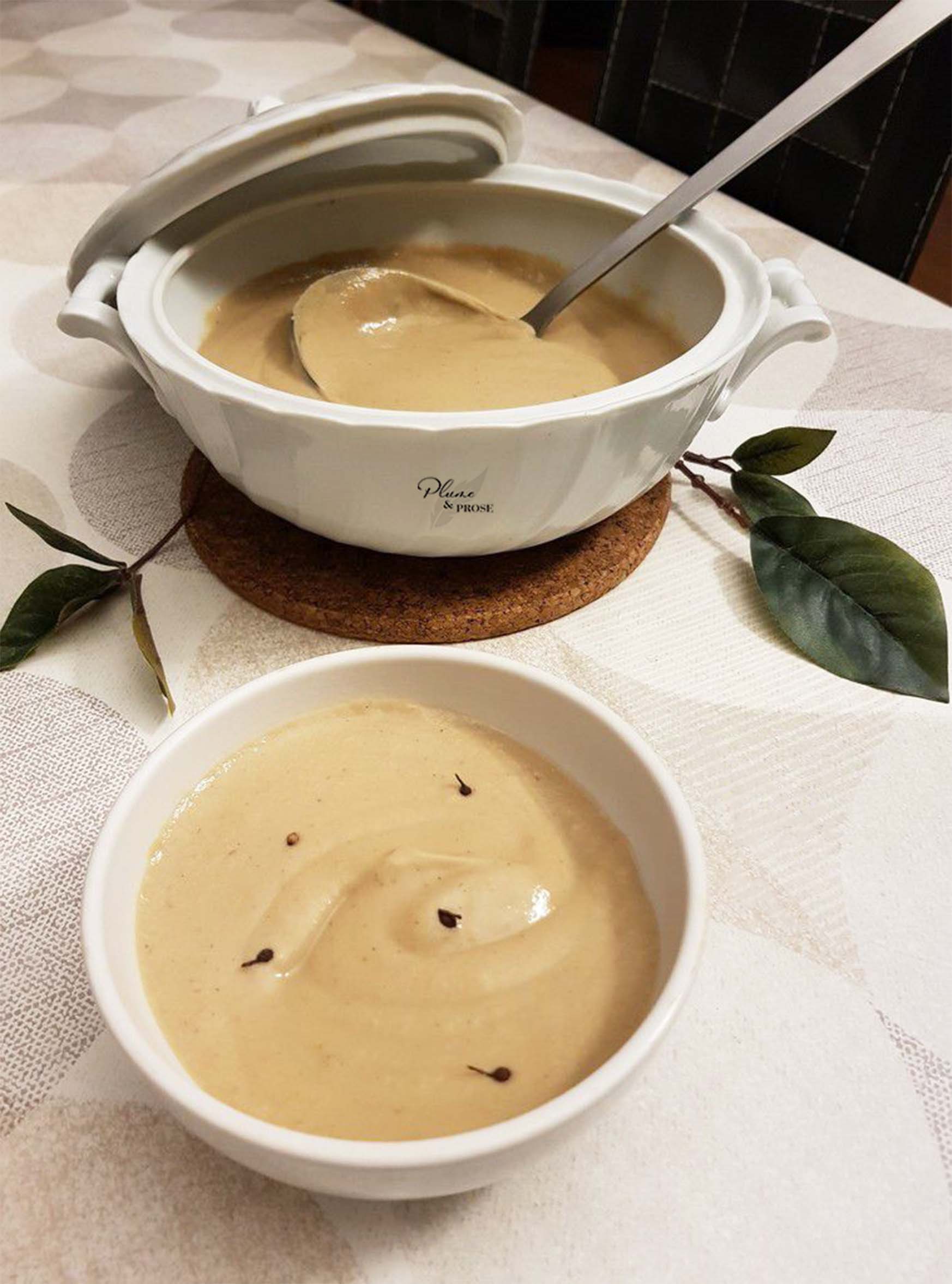 "Čobanska krem supa od vrganja" ou le Velouté de Champignons